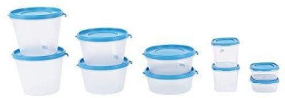Cutting EDGE Plastic Utility Container  - 1000 ml, 750 ml, 500 ml, 250 ml, 125 ml(Pack of 10, Blue)