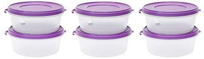 Cutting EDGE Polypropylene Grocery Container  - 500 ml(Pack of 6, Purple)