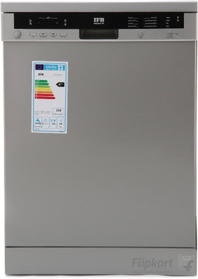 IFB Neptune VX Free Standing 12 Place Settings with Germ-Free Hygienic Wash, Made for Indian Kitchens, Steam Drying, Energy Efficient Dishwasher