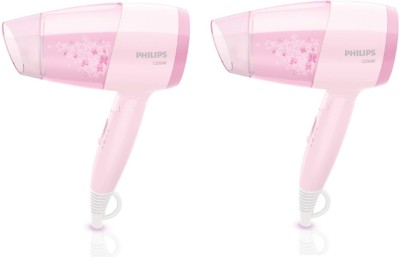 PHILIPS Bhc017/00 pack of 2 Hair Dryer(1200 W, Pink)