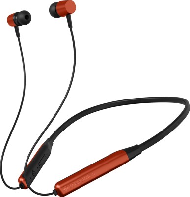 ZEBRONICS ZEB-EVOLVE Bluetooth Headset(Orange, Black, In the Ear)