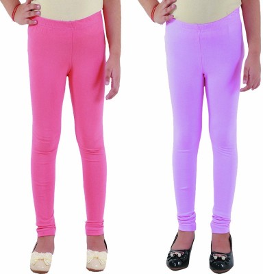 Kids Cave Legging For Girls(Pink Pack of 2)