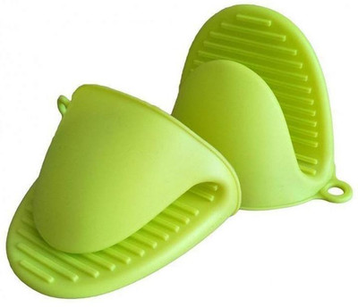 crazysales Green Silicon Kitchen Linen Set(Pack of 2)
