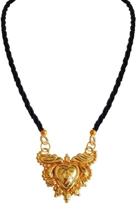 rich & famous Traditional Stylish Long Mangalsutra With Pendant For Women Alloy Mangalsutra