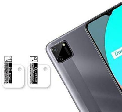DAFFIN Back Camera Lens Glass Protector for Realme C11(Pack of: 2)