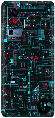 wrap craft VIVO X50 PRO Mobile Skin(Multicolor)