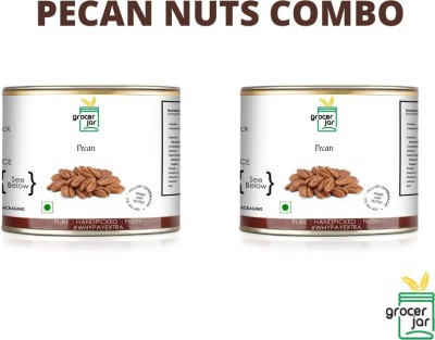 GROCERJAR Pecan Nuts Combo Pecans(2 x 200 g)