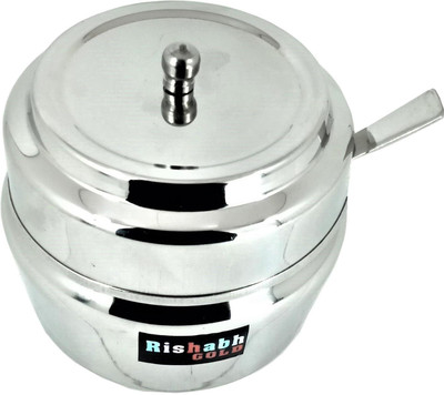 Rishabh Gold Steel Utility Container  - 300 ml(Silver)