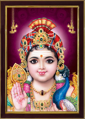 Darsh Craft Murgan Religious Frame
