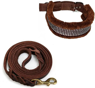 Cavalry 170 cm Dog Martingale Leash(Brown)
