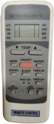 Electvision Remote Control for Ac Compatible with Bluestar/Onida/VOLTAS/GODREJ AC (Please Match The Image with Your Existing Remote Before Placing The Order Before)(78) Onida, Voltas, GODREJ, Bluestar Remote Controller(White) Electvision Remote Control for Ac Compatible with Bluestar/Onida/VOLTAS/GODREJ AC (Please Match The Image with Your Existing Remote Before Placing The Order Before)(78) Onida, Voltas, GODREJ, Bluestar Remote Controller(White)