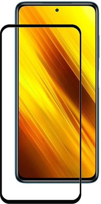 NKCASE Edge To Edge Tempered Glass for POCO X3 Pro(Pack of 1)
