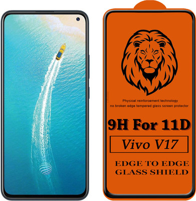 CRodible Edge To Edge Tempered Glass for Vivo V17(Pack of 1)
