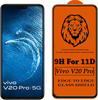CRodible Edge To Edge Tempered Glass for Vivo V20 Pro(Pack of 1)