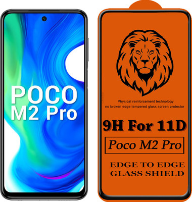 CRodible Edge To Edge Tempered Glass for Poco M2 Pro(Pack of 1)