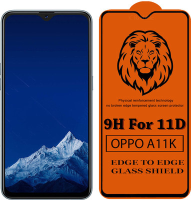 CRodible Edge To Edge Tempered Glass for OPPO A11K(Pack of 1)