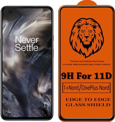 CRodible Edge To Edge Tempered Glass for OnePlus Nord(Pack of 1)