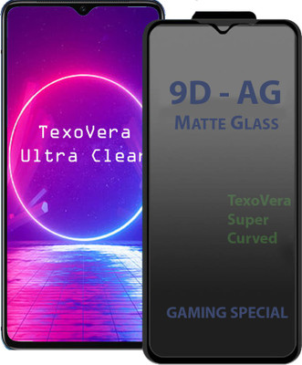 TEXOVERA Edge To Edge Tempered Glass for Oppo F17(Pack of 1)