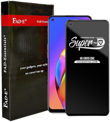 FAD-E Edge To Edge Tempered Glass for OPPO F19 Pro, OPPO F19 Pro+, OPPO F19 Pro Plus, OPPO F19s(Pack of 1)