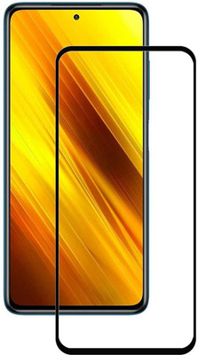 NKCASE Edge To Edge Tempered Glass for POCO X3 Pro(Pack of 1)