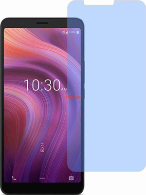 TELTREK Tempered Glass Guard for ALCATEL 3V (2019) (Impossible AntiBlue Light)(Pack of 1)