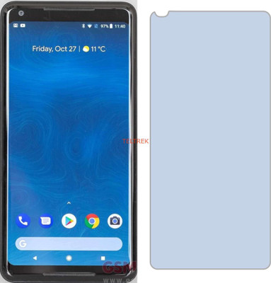 TELTREK Tempered Glass Guard for GOOGLE PIXEL 2XL (Impossible AntiBlue Light)(Pack of 1)