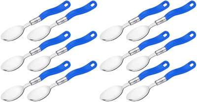 KUBER INDUSTRIES Stainless Steel Soup Spoon, Table Spoon Set(Pack of 12)