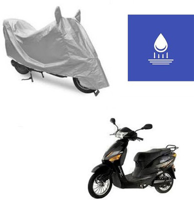 Atulit enterprises Two Wheeler Cover for Hero(Electric Zippy, Silver)