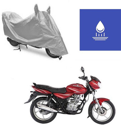 Feel heaven Two Wheeler Cover for Bajaj(Discover 125 DTS-i, Silver)