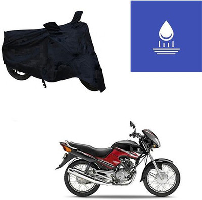 Feel heaven Two Wheeler Cover for Yamaha(Gladiator, Black)