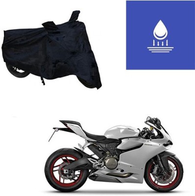 Feel heaven Two Wheeler Cover for Ducati(899 Panigale, Black)