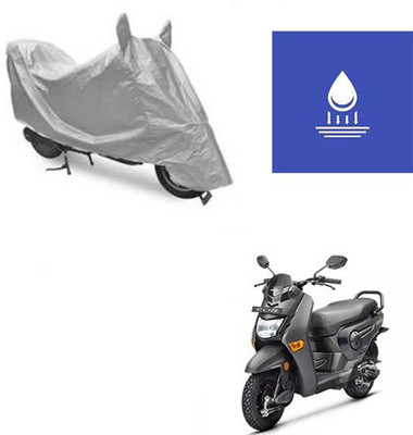 Atulit enterprises Two Wheeler Cover for Honda(Cliq, Silver)