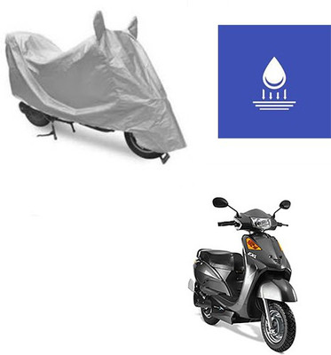Atulit enterprises Two Wheeler Cover for Indus(Yo EXL, Silver)