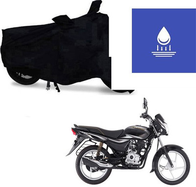 Feel heaven Two Wheeler Cover for Bajaj(Platina 100 DTS-i, Black)