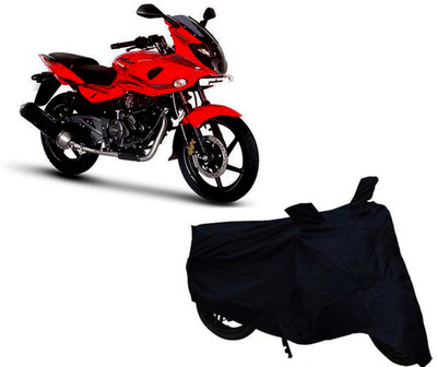 ABS AUTO TREND Two Wheeler Cover for Bajaj(Pulsar 220 DTS-i, Black)