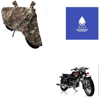 Feel heaven Two Wheeler Cover for Royal Enfield(Electra Delux, Multicolor)