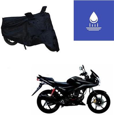 Feel heaven Two Wheeler Cover for Honda(CBF Stunner, Black)