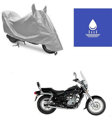Atulit enterprises Two Wheeler Cover for Bajaj(Avenger 220 DTS-i, Silver)