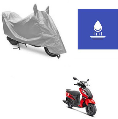 Atulit enterprises Two Wheeler Cover for Suzuki(Let's, Silver)