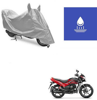 Atulit enterprises Two Wheeler Cover for Honda(Passion Xpro, Silver)