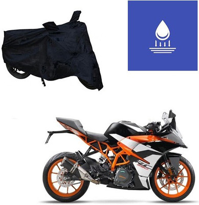 Feel heaven Two Wheeler Cover for KTM(RD 350, Black)