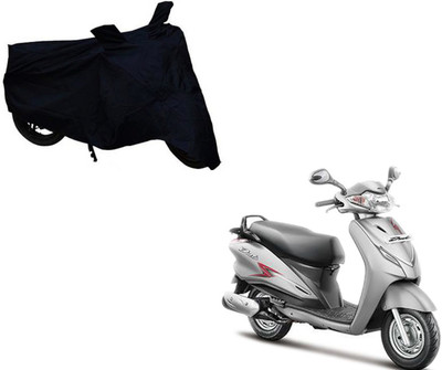 ABS AUTO TREND Two Wheeler Cover for Hero(Duet, Black)