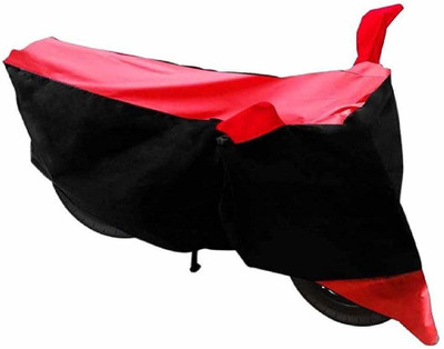 FUTURSTIC HUB Two Wheeler Cover for Bajaj(Platina 100 DTS-i, Red, Black)