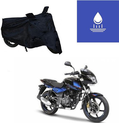 Feel heaven Two Wheeler Cover for Bajaj(Pulsar 150 DTS-i, Black)