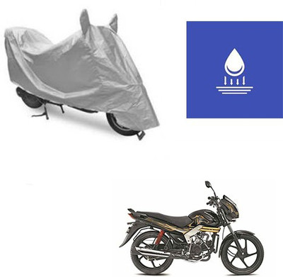 Atulit enterprises Two Wheeler Cover for Mahindra(Centuro, Silver)
