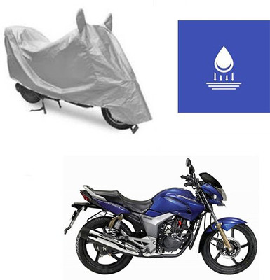 Atulit enterprises Two Wheeler Cover for Hero(CBZ TYPE 1, Silver)