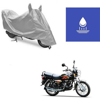 Atulit enterprises Two Wheeler Cover for TVS(Max 4R, Silver)