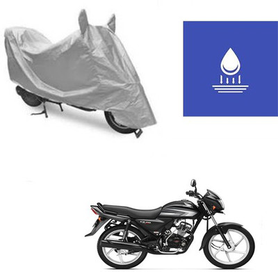 Atulit enterprises Two Wheeler Cover for Honda(CD, Silver)