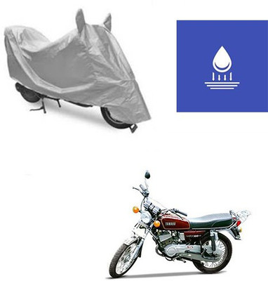Atulit enterprises Two Wheeler Cover for Yamaha(RX 100, Silver)