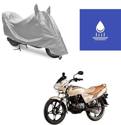 Atulit enterprises Two Wheeler Cover for LML(Freedom, Silver)